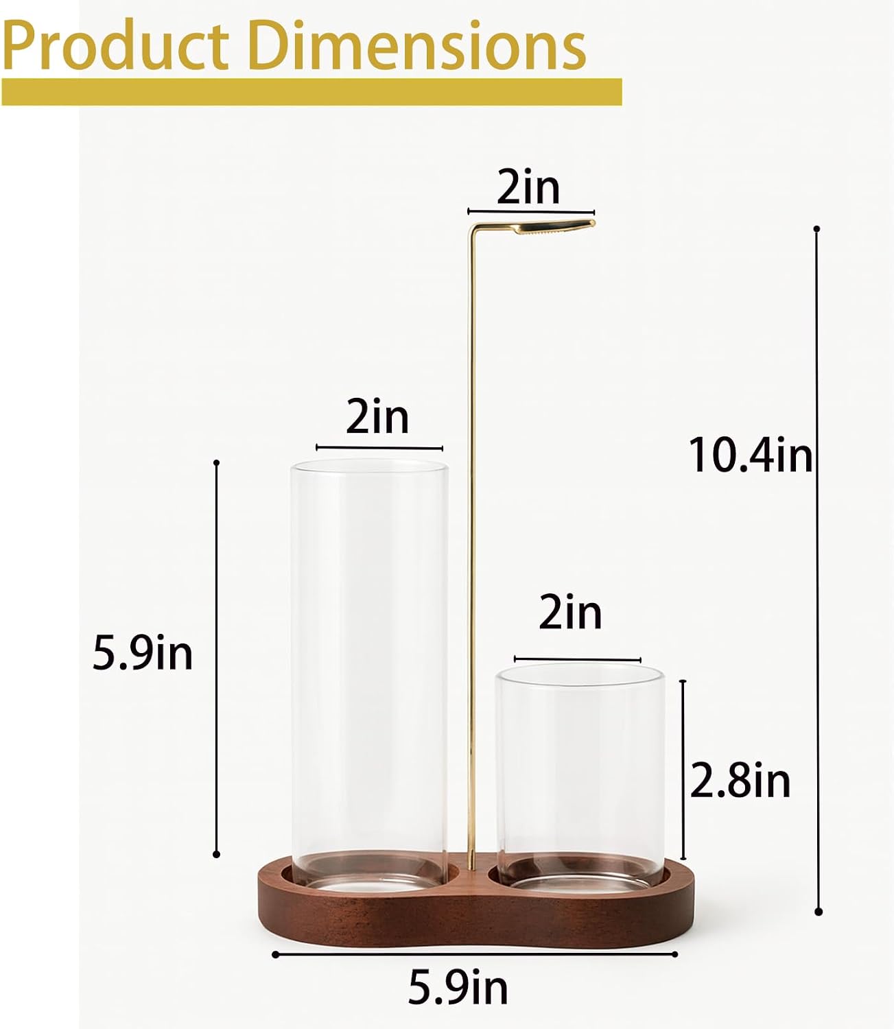 2 in 1 Incense Holder for Sticks, Insence-Stick Holder with Glass Ash Catcher & Incense Sticks Organizer, Anti-Ash Flying Incense Burne for Yoga, Spa, Meditation, Wooden Home Decor
