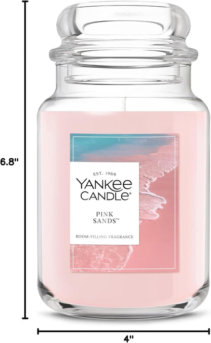 Yankee Candle Pink Sands Scented Candle, 22oz Large Jar