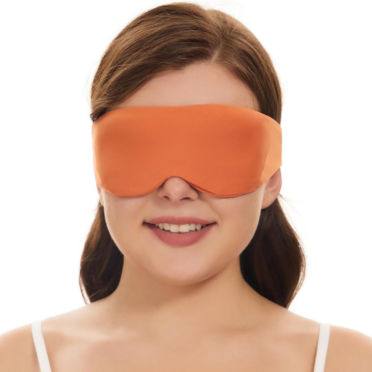 ALASKA BEAR Sleep Mask for Side Sleepers Patented Design, Cup-Shaped and Extra-Soft, 100 Blackout Eye Mask Shades Cover for Men and Women Home or Travel, Machine Washable, Black
