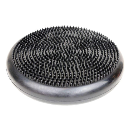Cando-30-1870 CanDo Inflatable Balance Disc for Balance Training, Proprioception, Strengthening Lower Extremities, Posture, Back Pain, Stress Relief, Restlessness and Anxiety. Black, 14” Diameter