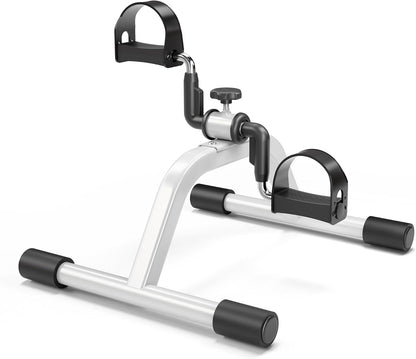 RYGEO Pedal Exerciser Mini Exercise Bike for Leg and Arm Recovery Exercise Lightweight and Portable Floor Bike