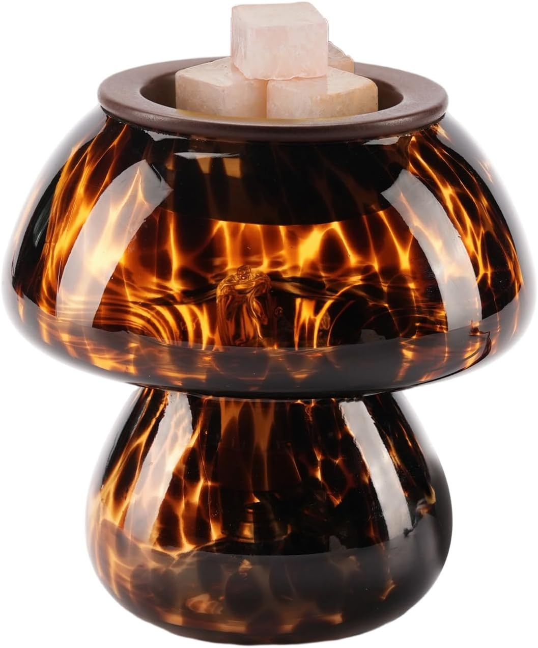 Candeldo Mushroom Wax Melt Warmer: Wax Melter Warmer with Timer Cute Melter Fragrance Candle Lamp Home Decor Mothers Day Birthday Gift for Women