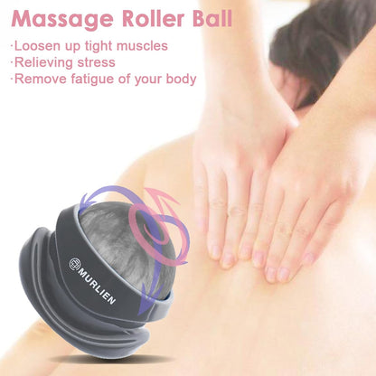 Massage Roller Ball, Tight and Sore Muscles Relief, Manual Massager, Alleviating Shoulder, Arms, Back, Legs, Calves or Muscle Tension