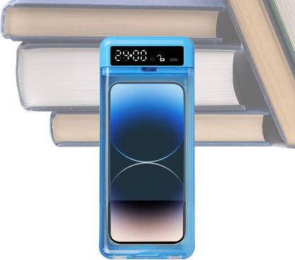 Phone Lock Box with Timer Portable Transparent Timer Lock Box