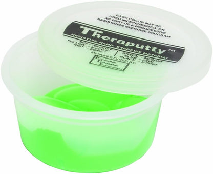CanDo TheraPutty Standard Hand Exercise Putty For Rehabilitation, Exercises, Hand Therapy, and Occupational Therapy. Use To Strengthen Hand Muscles, Improve Fine Motor Skills, And Decrease Stress