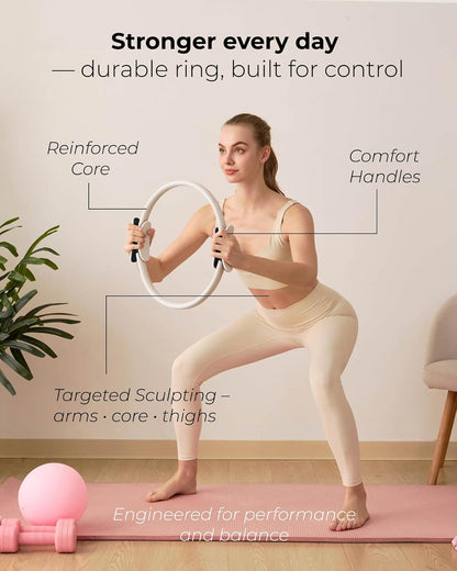 Pilates Kit | Pilates Equipment Set for Home Workouts | Accessories & Guide