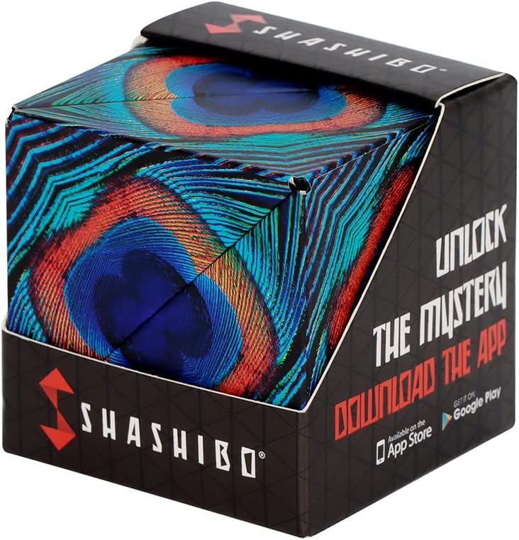 Shashibo DODECA Magnetic Puzzle Cube, Stress Relief Fidget Toy - Colors A