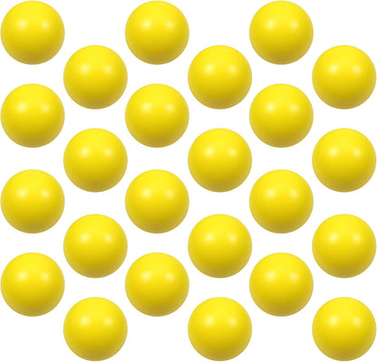 24 Pcs White Foam Stress Ball Squeeze Stress Relief Balls for Kids and Adults Hand Exercise Sensory Relief Toys for Anxiety ADHD Autism （White）