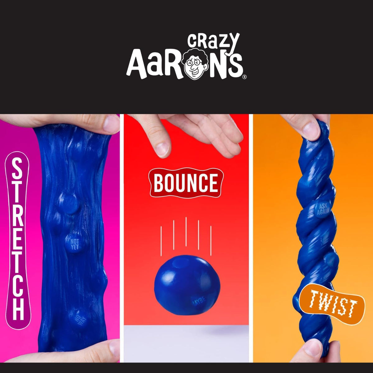 Crazy Aaron's Thinking Putty® - Brown Sugar Boba - Sensory Putty for Kids and Grown ups in a 4" Tin - Creative and Endless Fun, Stress Relief Therapy Toys, Never Dries Out - Made in USA