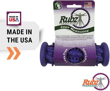 Due North Foot Rubz Hand & Back Massage Ball - Relieve Pain from Plantar Fasciitis, Tight Muscles & Sore Feet - Massage Tool