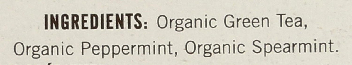 Allegro Tea, Organic Northwest Minty Green Tea Bags, 20 ct