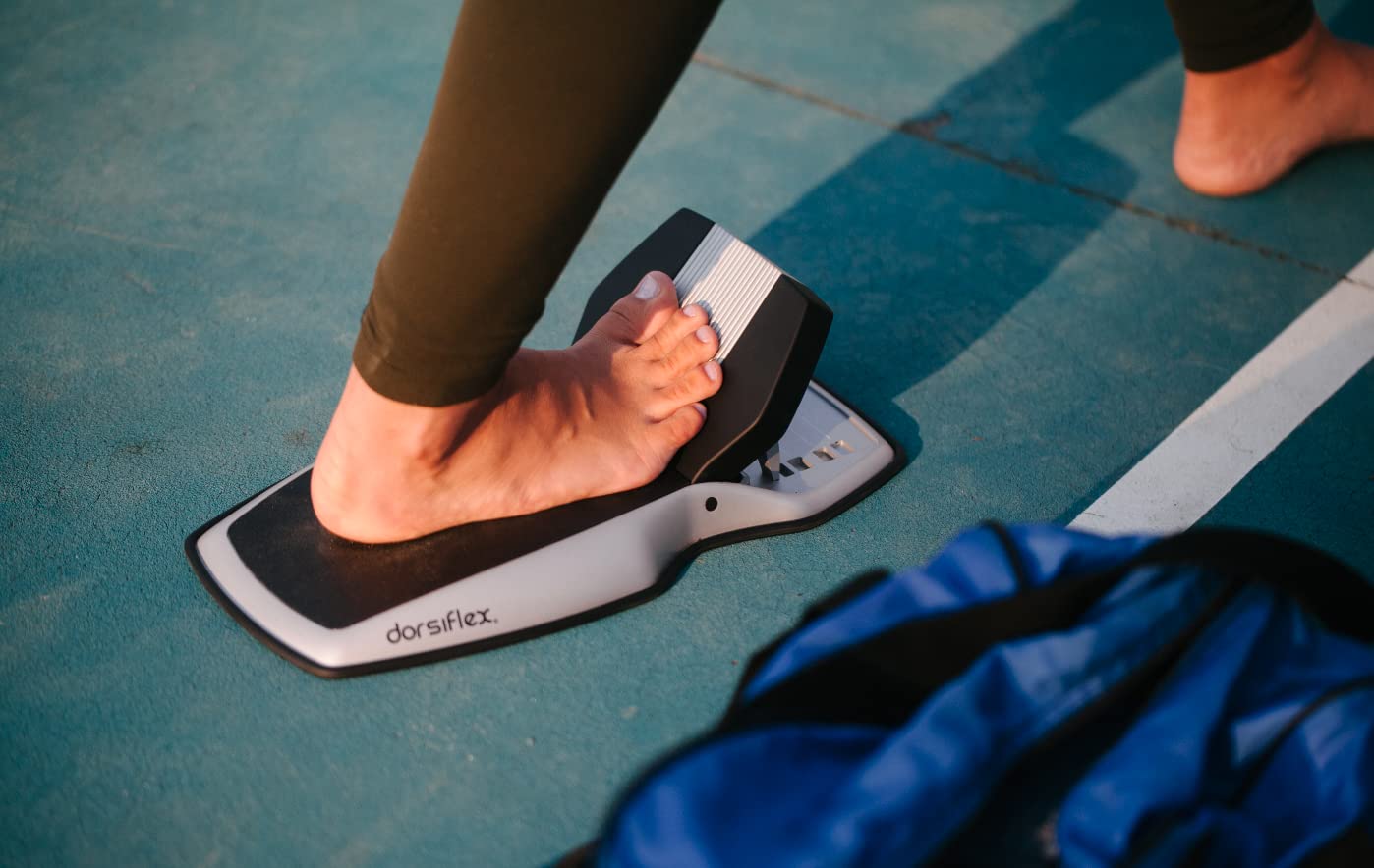 TARGET and AMPLIFY stretching of specific foot & leg muscles for Plantar Fasciitis, Achilles Tendonitis, Calf Tightness, Foot & Heel Pain, Foot & Ankle Mobility, and Toe Mobility.