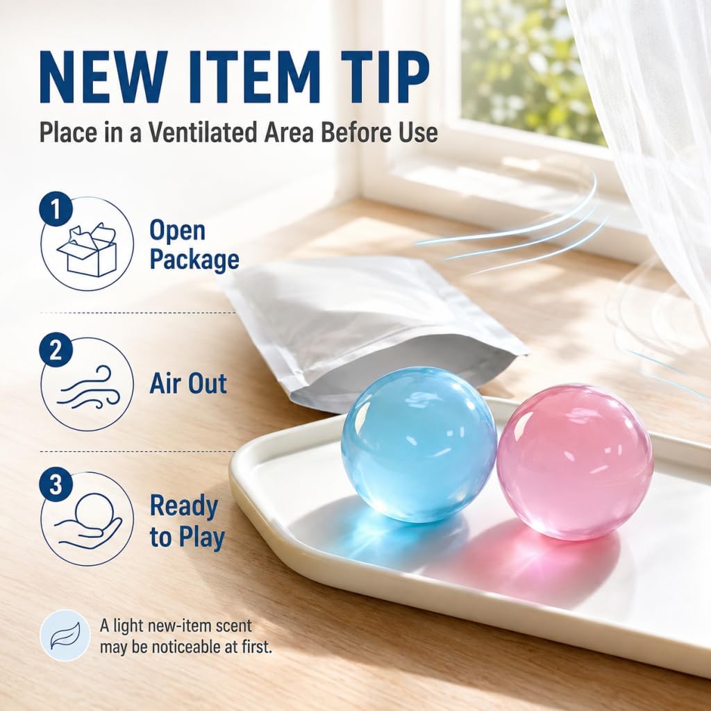 Squishy Textured Stress Balls 3pcs, Soft Memory Gel Squeeze Balls Fidget Toys for Kids/Adults Hand Exercises, Party Favors Anxiety Relief Squeeze Ball