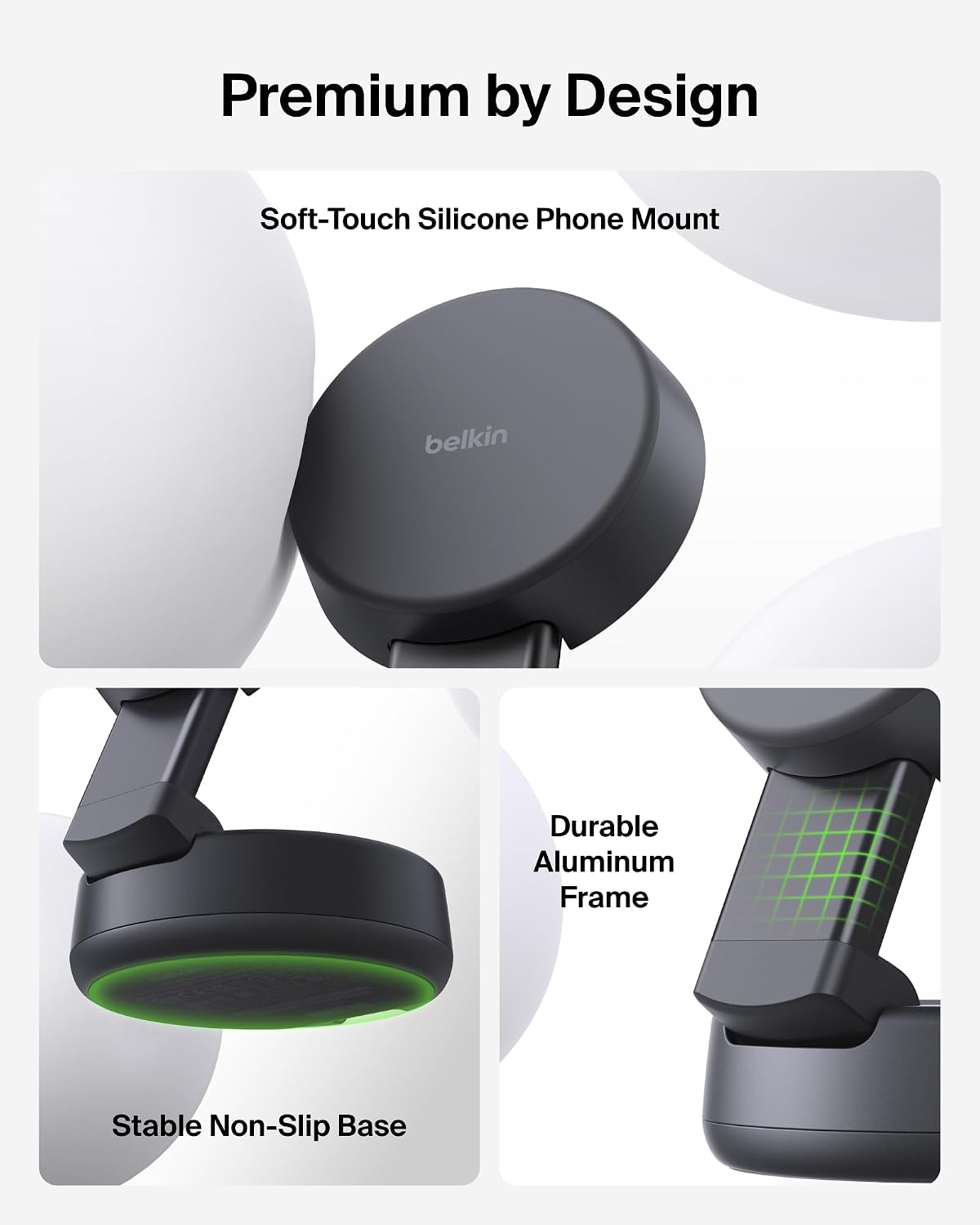 Belkin Qi2.2 25W Wireless 2 in 1 iPhone Charger, Fast Charging for Travel