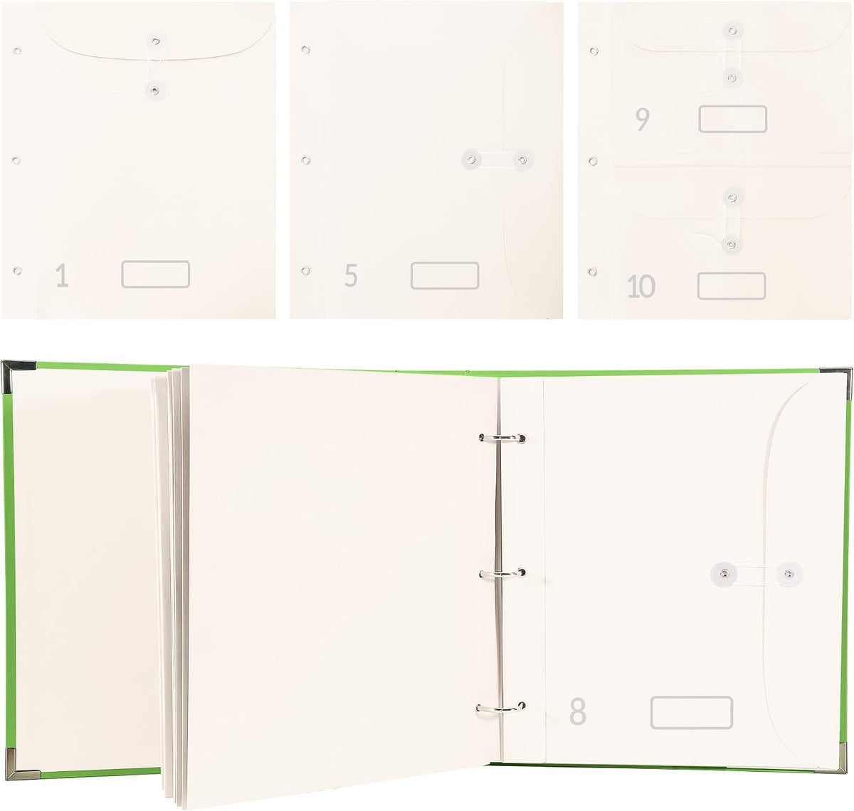 Important Document Organizer – Emergency File Folder Protect Your Family’s Legacy with 3-Ring and Label Pockets, Perfect for Home Office Filing and Gift Giving on Special Occasions