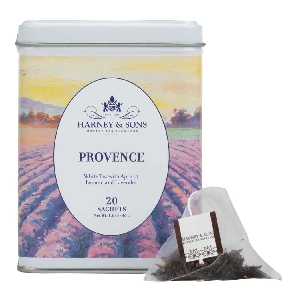 Harney & Sons Provence White Tea, 20 Sachets in Tin