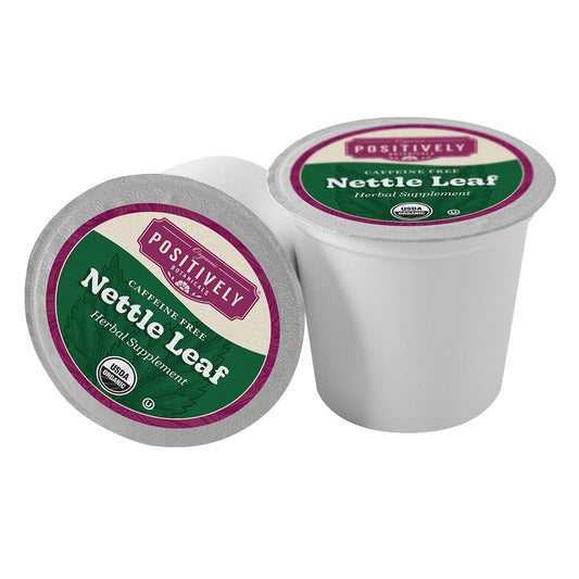 Positively Botanicals, Organic Nettle Leaf, K-Cup® Compatible, 24 Pods