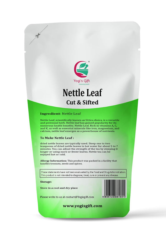 Yogi's Gift® Nettle Leaves 4 oz | Cut & Sifted Herbal Tea