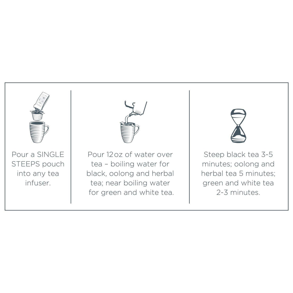 Tea Forte Single Steeps Tea Sampler, 15 Loose Leaf Pouches