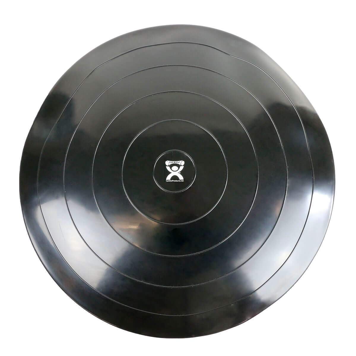 Cando-30-1870 CanDo Inflatable Balance Disc for Balance Training, Proprioception, Strengthening Lower Extremities, Posture, Back Pain, Stress Relief, Restlessness and Anxiety. Black, 14” Diameter