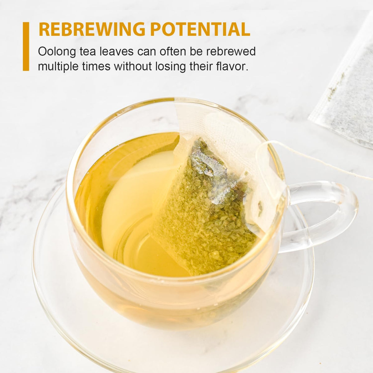 Soeos Organic Oolong Tea, 200 Tea Bags (2 Pack), Low Caffeine, Perfect Alternative to Coffee, Hot and Cold Brew, Fresh and Healthy Oolong Tea