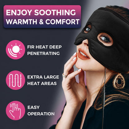 Sinus Mask, Heated Eye Mask, Head Face Eye Heating Pad