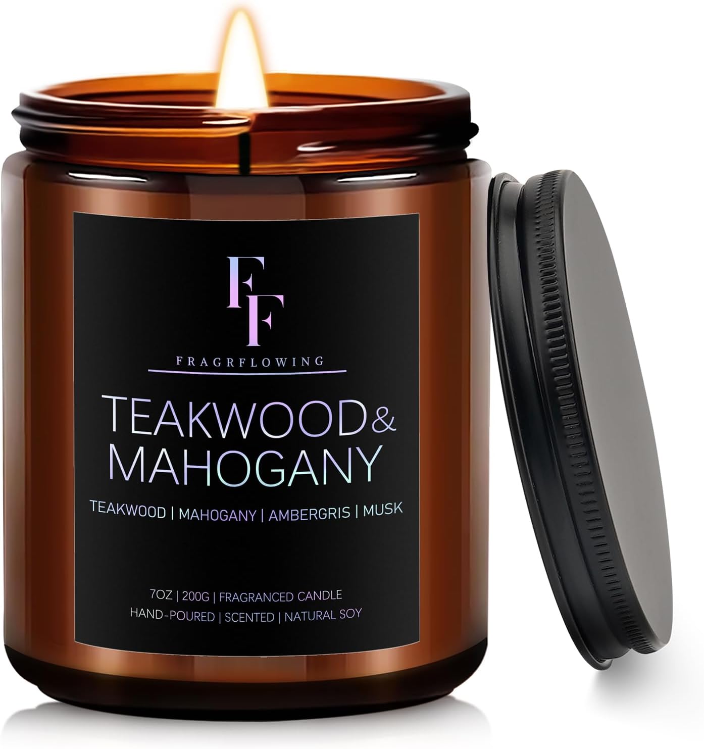 Scented Candles for Home Scented Aromatherapy Candles, 4 Pack 28 Oz Soy Wax Candle Gift Set Valentine's Day Gift for Women Men (Lavender/Vanilla//Sandalwood Rose/Moroccan Amber)