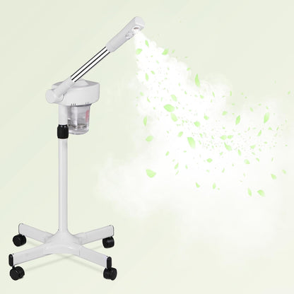 Nova Microdermabrasion Professional 2 in 1 Facial Steamer for Face Deep Cleaning Ozone Face Steamer with 5X Magnifying Lamp Hot Mist Function for Salon Spa Home Beauty Equipment