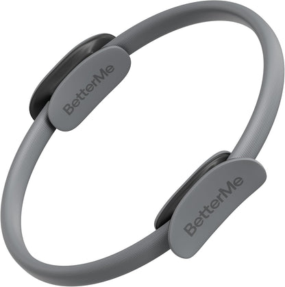BetterMe Toning Pilates Ring – Magic Circle Pilates Ring for Strength & Flexibility – 15 Inch Fitness Ring for Home Pilates & Yoga Workouts