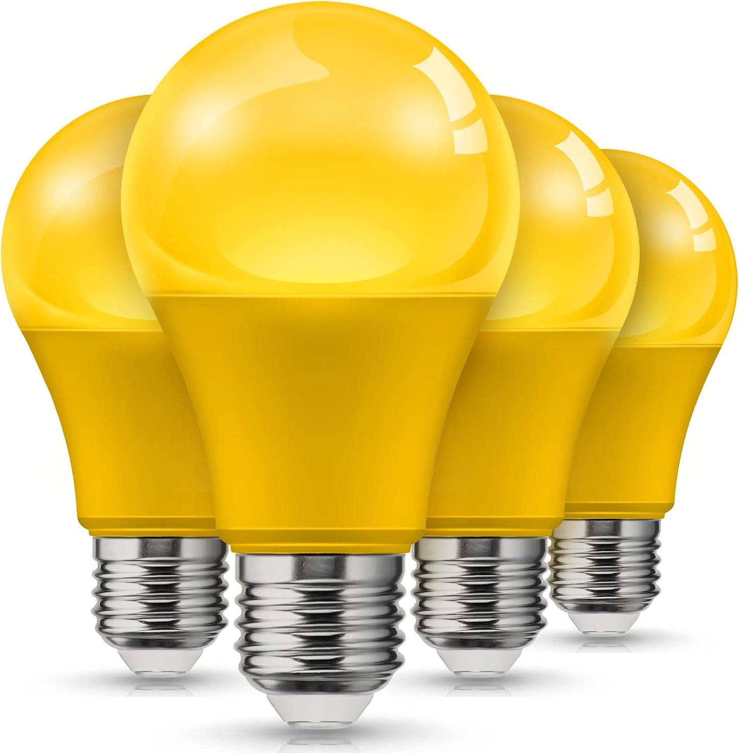 L LOHAS LED Sleep aid Amber Light Bulbs, Blue Light Blocking, A19 9W(60 Watt Equivalent) Dim Light Bulbs, 1800K Warm Light Bulb, E26 Base, 2 Pack