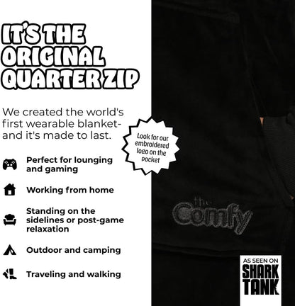THE COMFY Original | From Shark Tank | Patented | Oversized Sherpa Wearable Blanket Hoodie| Gift for Women & Men | One Size