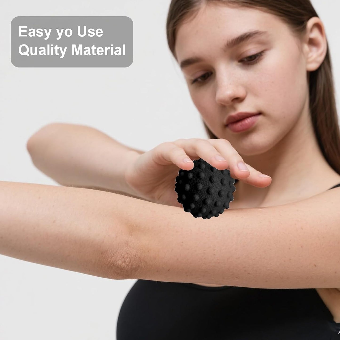 Foot Massage Ball Myofascial Release, Pain Relieve from Plantar Fasciitis, Massage Tool for Tight Muscles and Sore Feet, Restore Foot Massage Roller
