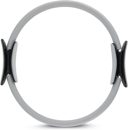 Wellrox Pilates Ring and Carrying Bag- Lightweight Magic Circle Yoga Ring- Core, Thigh and Arm Exerciser for Yoga, Pilates, Strength Training (15 inches)