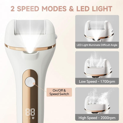 Electric Foot Callus Remover, Foot File Pedicure Tools