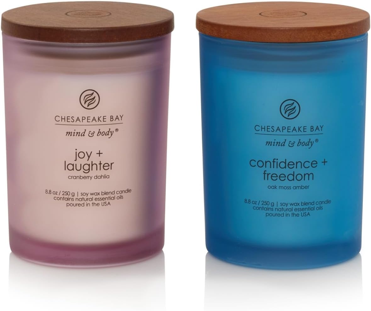 Chesapeake Bay Candle Scented Candle Serenity + Calm (Lavender Thyme) Coffee Table Home Décor