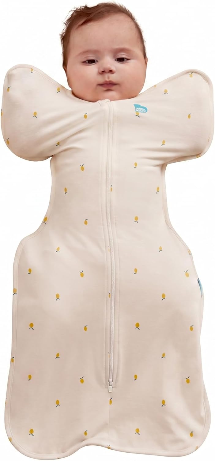 Love to Dream Swaddle UP, Baby Sleep Sack, Self-Soothing Swaddles for Newborns, Get Longer Sleep, Secure Fit Helps Calm Startle Reflex, New Born Essentials for Baby, 1.0 TOG, 13-19 lbs, Deep Olive
