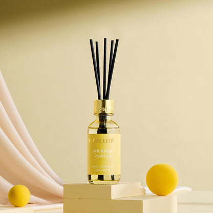 Airkeep Reed Diffuser Oil Set with Reed Sticks,Citrus Aromatherapy Oil Scent Diffuser for Home Office Bathroom Decoration Perfume and Gifts 3.38oz/100ml