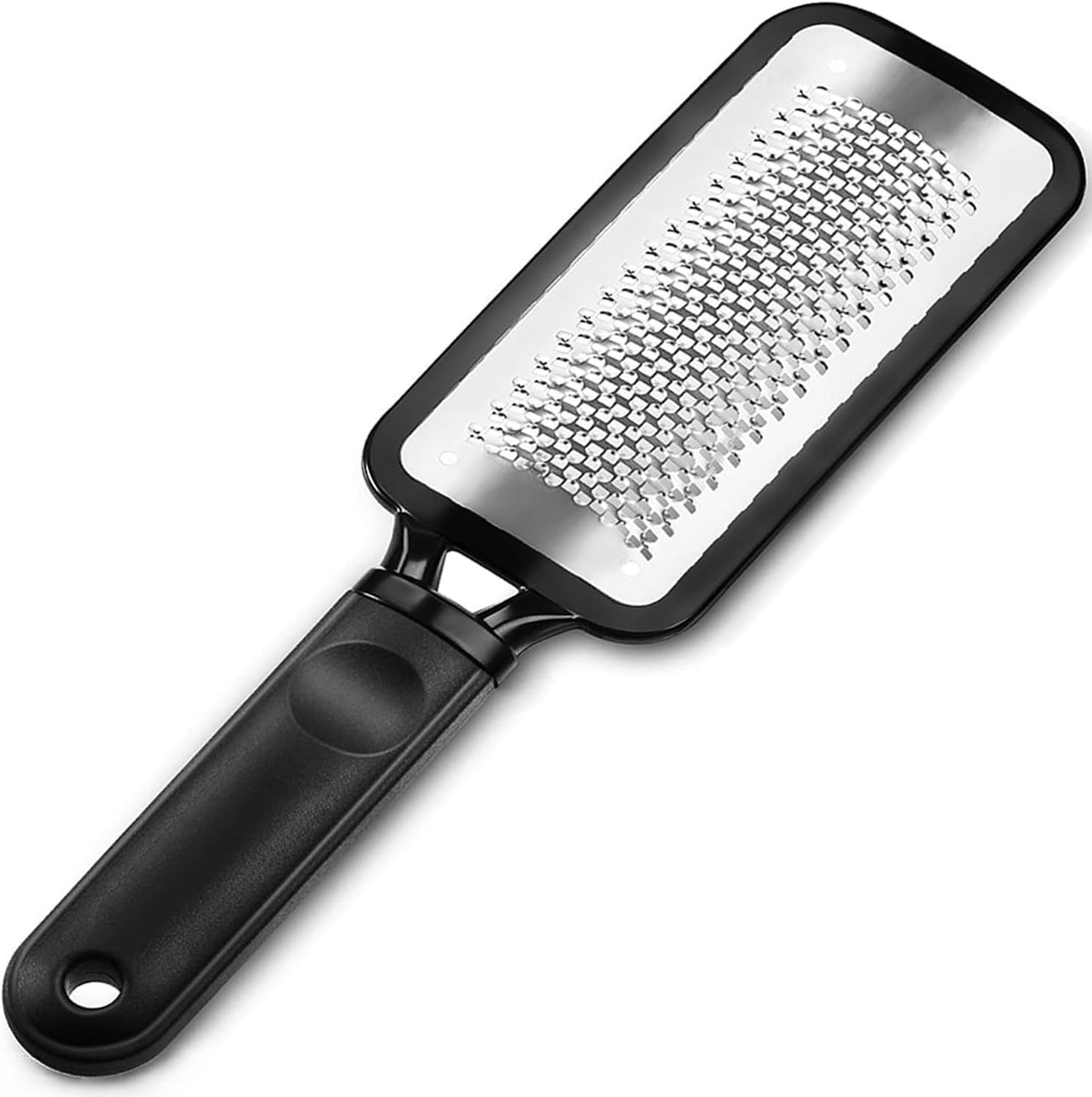 Foot Rasp Foot File, 2 Pcs Stainless Steel Pedicure Callus Remover for Feet, Professional Foot Care Tools for Pedicure to Removes Hard Skin Corns for Dry and Wet Feet