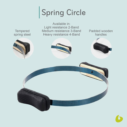Spring Circle Workout Ring, Balanced Body Pilates Reformer Accessory