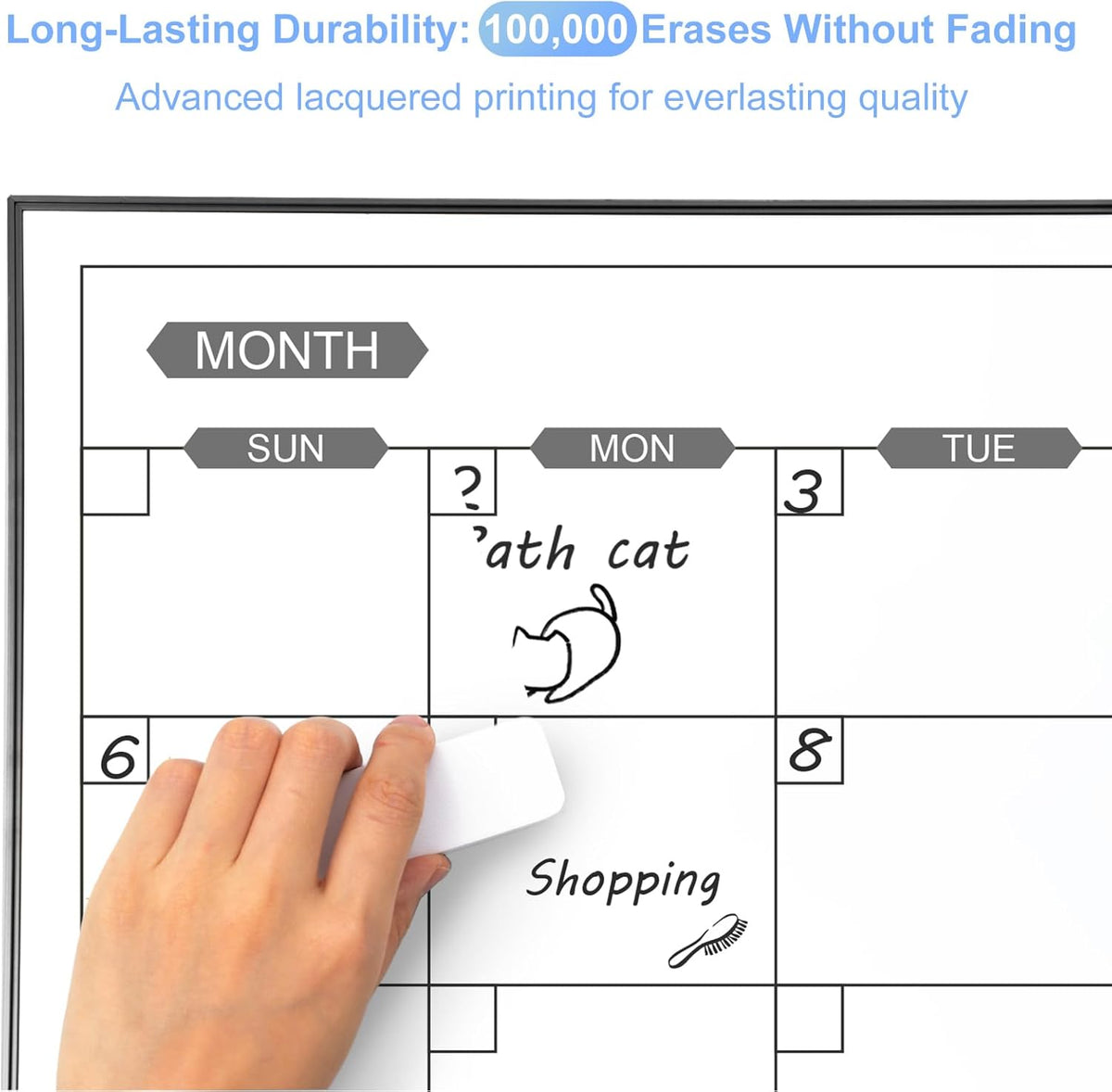 ARCOBIS Monthly Calendar Whiteboard