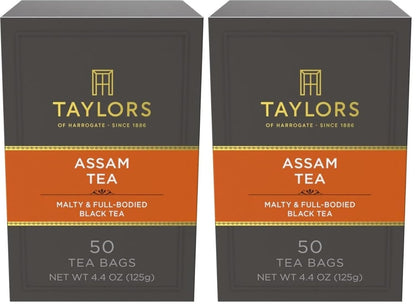 Taylors of Harrogate Pure Assam, 50 Teabags (Pack of 2)