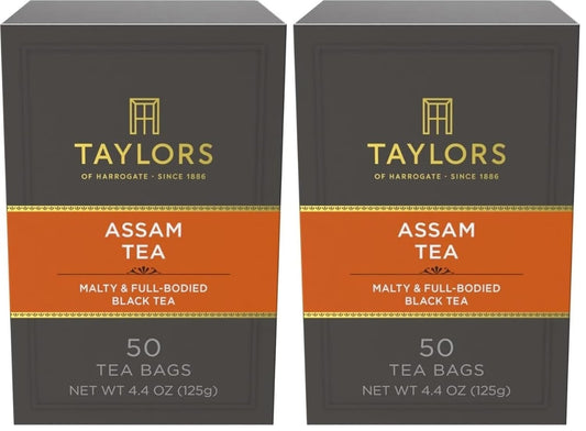 Taylors of Harrogate Pure Assam, 50 Teabags (Pack of 2)