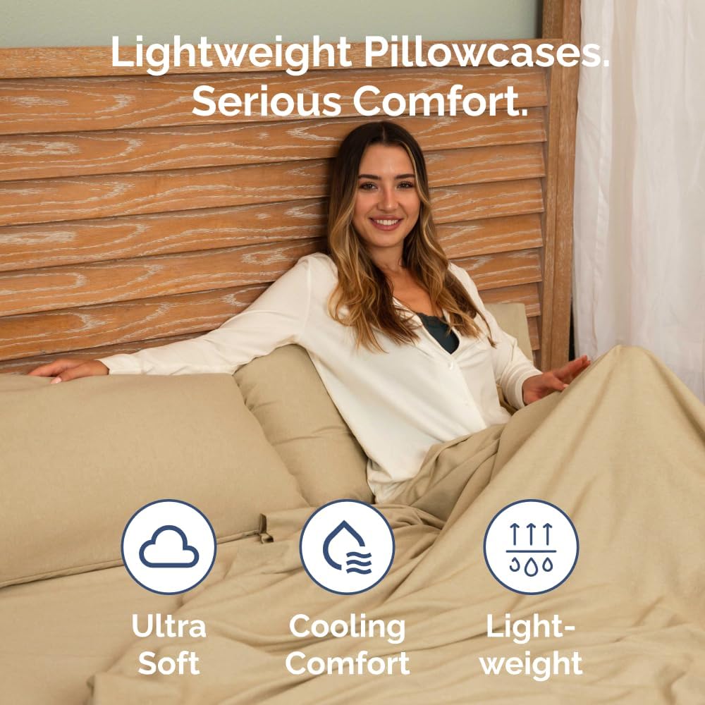 Standard Pillow Cases Set of 10 - Ultra Soft Hotel Quality Pillowcase Covers - Comfy, Cozy & Wrinkle Free - Shrink, Stain and Fade Resistant - Machine Washable Pillow Protectors - 10 Pcs Set - White - Colors B