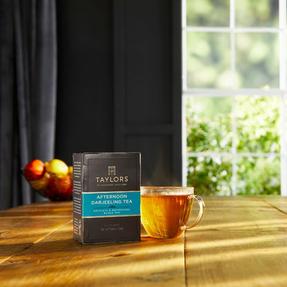Taylors of Harrogate Afternoon Darjeeling Black Tea, 50ct (Pack of 1)