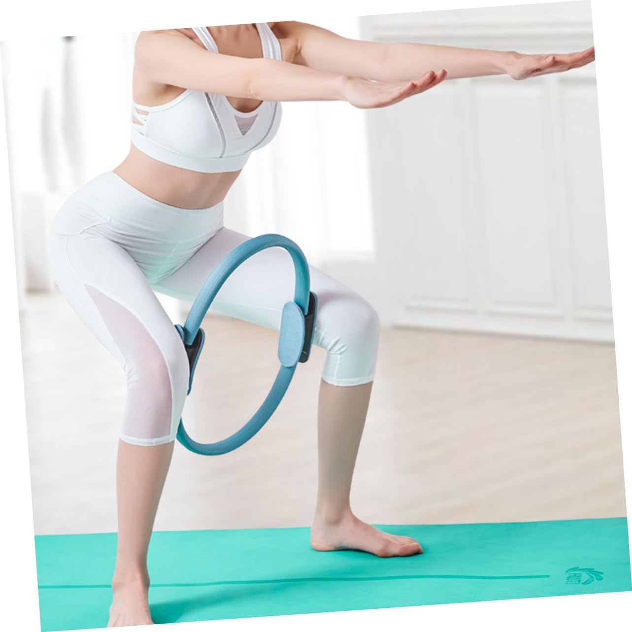 Pilates Circle Yoga Blocks Yoga Mat Gym Equipment Yoga Straps for Stretching Exercise Bands Exercise