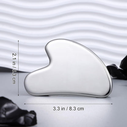 rosenice Gua Sha Facial Tools Guasha Tool Gua Sha Jade Stone Manual Massage Sticks for Jawline Sculpting and Puffiness Reducing for Face Body Tensions Reduce Festive Gifts