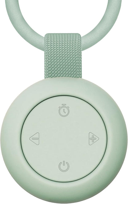 Portable Baby Sound Machine [White Noise for Babies Kids Adults][Timer Function][20 Soothing Sounds][Sleep Soother] 15 Hours Battery Life, Travel,Registry,Gifts,Shower,Clips on Baby Stroller