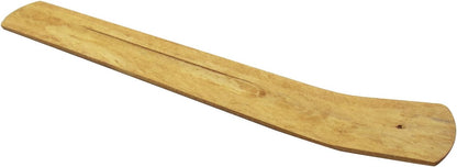 TRENDBOX 10pcs Handmade Plain Wood Wooden Incense Stick Holder Burner Ash Catcher Natural Design Buddhist