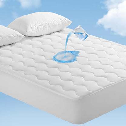 Elegear Cooling Mattress Pad King, Upgraded Arc-Chill® 3.0 + PCM Cooling, Stay Cool All Night, Breathable & Soft, Deep Pocket 18", Washable Mattress Protector for Hot Sleepers, Gray