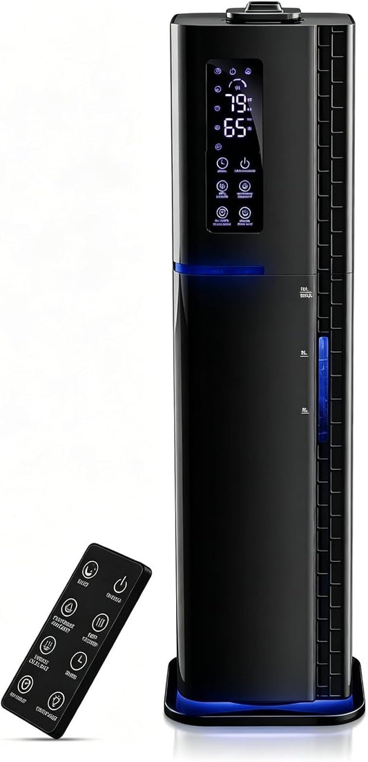2.64Gal Humidifiers for Large Room, 3 Mist Modes, 60H Runtime, 35dB